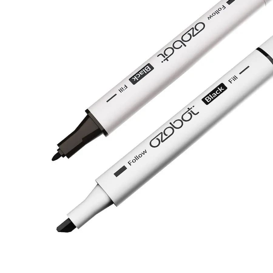 Ozobot värvikoodi markerid