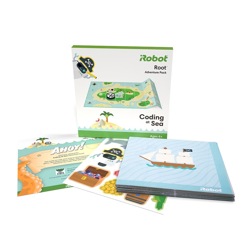 Jūra – mācību laukums iRobot Root robotam