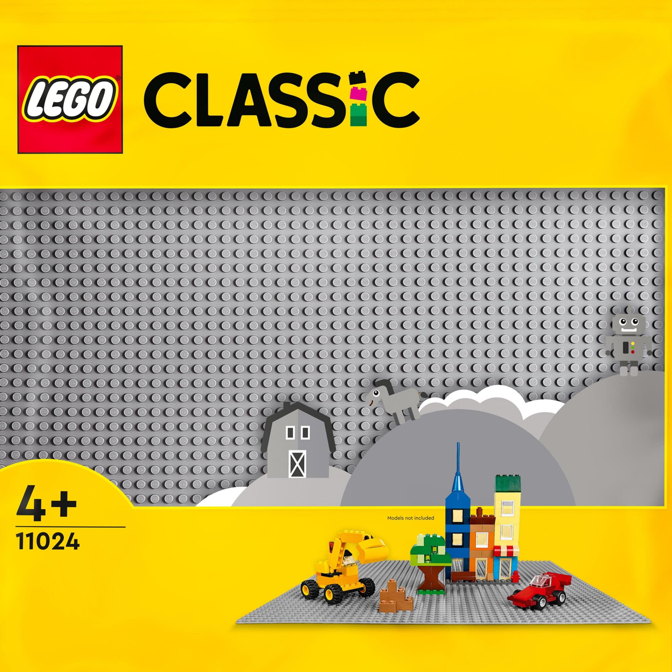 LEGO Classic pelēkā pamatplāksne