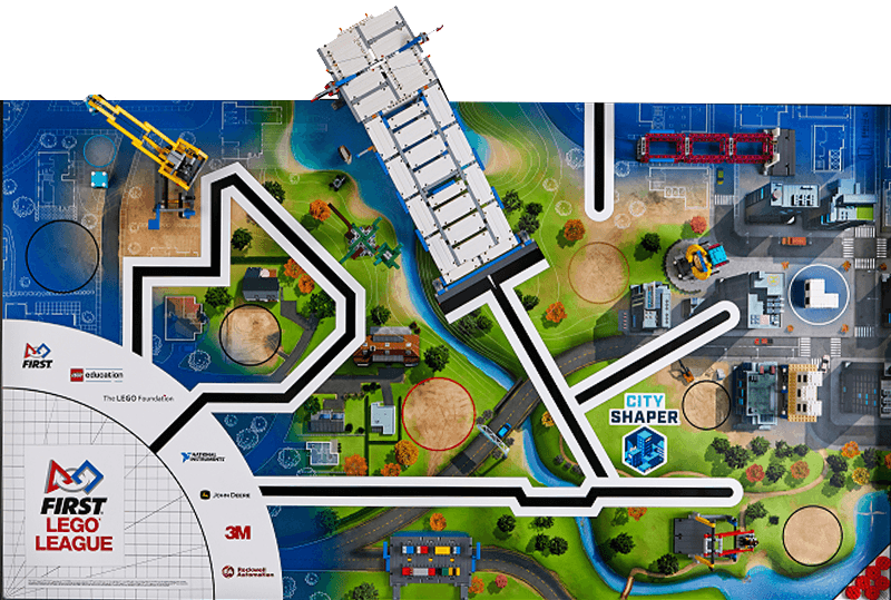 LEGO® 45809 FIRST® LEGO® League CITY SHAPER laukuma komplekts